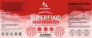 Super Food Mega Mushroom Blend Gummies