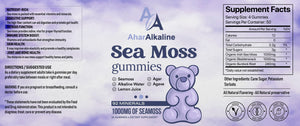 Vegan Sea Moss Bladderwrack Gummies
