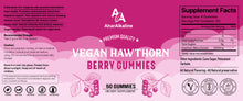 Load image into Gallery viewer, Vegan Hawthorn Berry Gummies